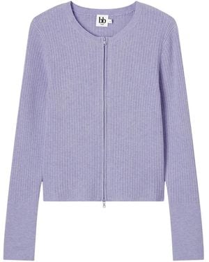 B+ AB Cardigan - Viola