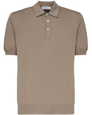 Galiana Cotton Polo Shirt - Natural