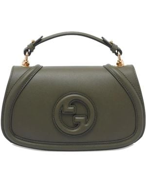 Gucci Medium Blondie Cross-Body Bag - Green