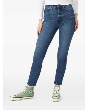 Gap Vaqueros Slim De Talle Alto - Azul