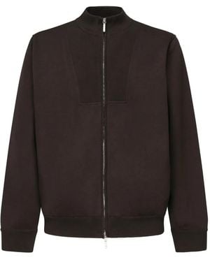 Loro Piana High-Neck Zip-Front Jacket - Black