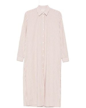 MC2 Saint Barth Adeline Striped Midi Dress - Pink