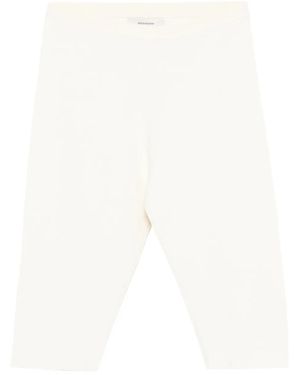 Entire studios Knitted Capri Trousers - White