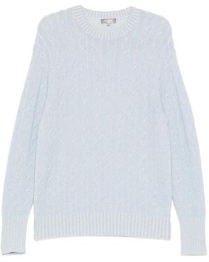 N.Peal Cashmere Thames Pullover - Weiß