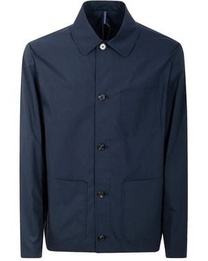 Montedoro Jacke Mit Aufgesetzter Tasche - Blau