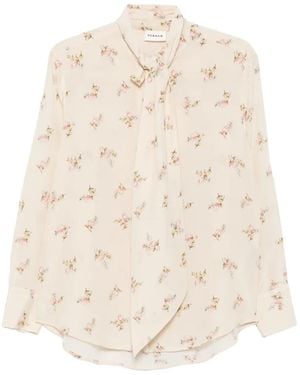 P.A.R.O.S.H. Camisa Con Estampado Floral - Neutro