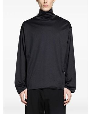 The Row Karel Turtleneck Top - Blue