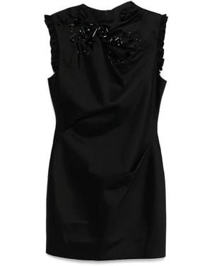 ShuShu/Tong Short-Sleeved Dress - Black