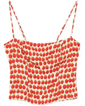 Reformation Overland Top - Red