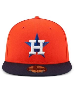 KTZ 59Fifty Houston Astros 2017 Ac Perf Alt Fitted Cap - Red