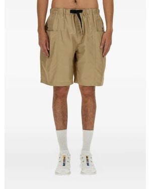 South2 West8 Drawstring-Waist Bermuda Shorts - Natural