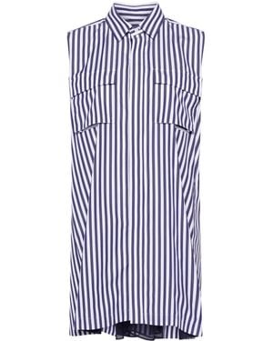 Sacai Striped Dresses for Women | Lyst
