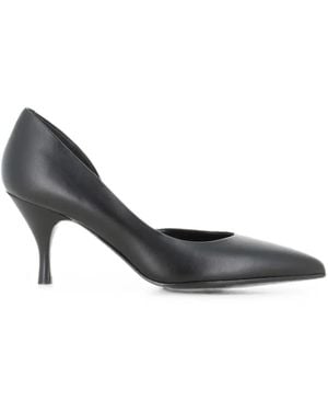Sergio Levantesi D'Orsay Pointed-Toe Pumps - Black