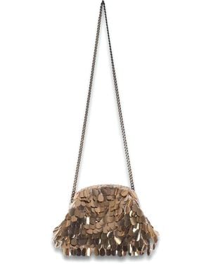 Nannacay Natasha Chainmail Cross Body Bag - Natural