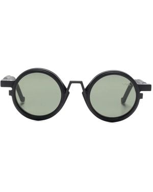 VAVA Eyewear Round-Frame Sunglasses - Black