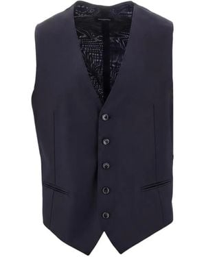 Tagliatore Single-Breasted Waistcoat - Blue