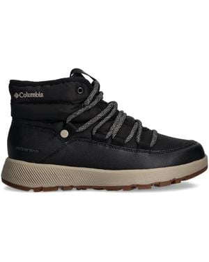 Columbia Padded Lace-Up Boots - Black