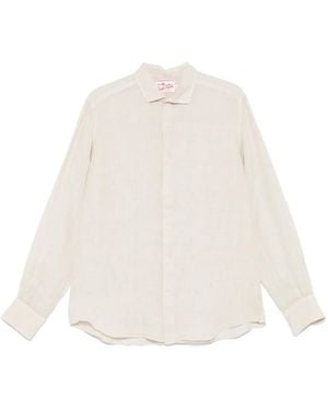 MC2 Saint Barth Linen 'Pamplona' Shirt - White