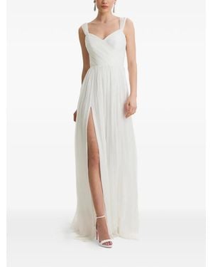 Framboise Vestido Largo Delano - Blanco
