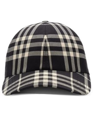 Burberry Cappello Da Baseball - Nero