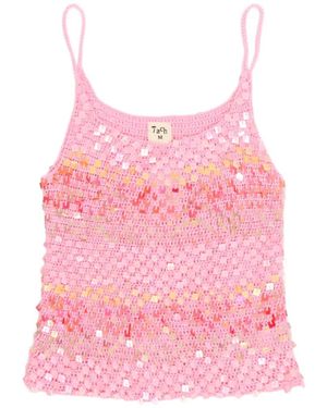 TACH Arenita Top Met Pailletten - Roze