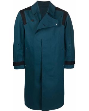 A_COLD_WALL* Gabardina con distintivo y logo - Azul