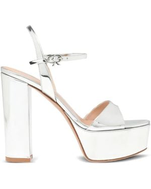 Gianvito Rossi Marlena 85 Platform Sandals - White