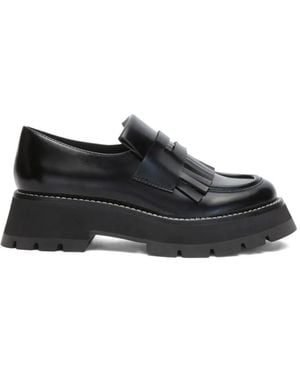 3.1 Phillip Lim Kate Loafer Aus Leder - Schwarz