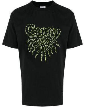 Marcelo Burlon Stitch Eye Tシャツ - ブラック