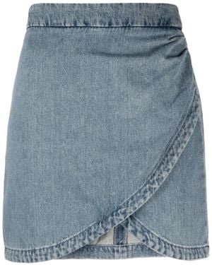 Zadig & Voltaire Julipe Denim Skirt - Blue