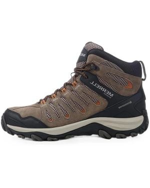 Merrell Crosslander 3 Mid Waterproof Hiking Boots - Gray