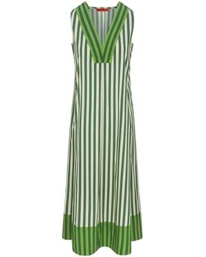 Simon Miller Mar Poplin Midi Dress - Green