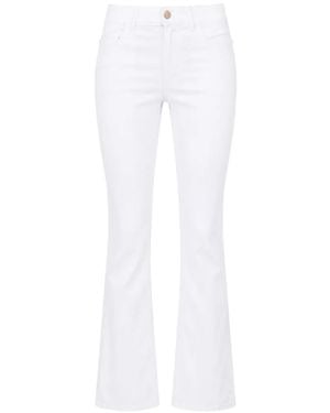 Fracomina Five-Pocket Flared Jeans - White