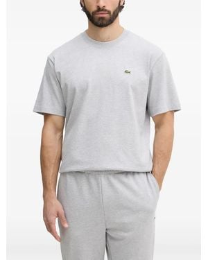 Lacoste T-Shirt À Patch Logo - Grey
