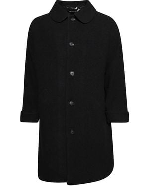 Bode Button-Fastening Coat - Black