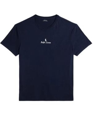 Polo Ralph Lauren T-Shirt Con Logo - Blu