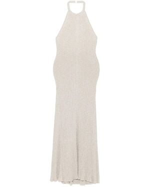 Tom Ford Metallic knit dress - Weiß