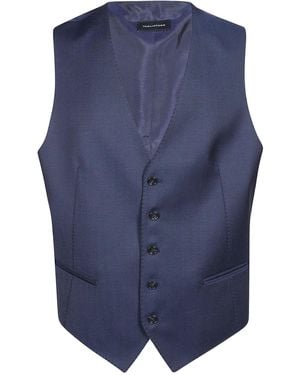 Tagliatore Brian Waistcoat - Blue