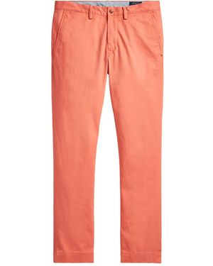 Polo Ralph Lauren Button Chino Pants - Red