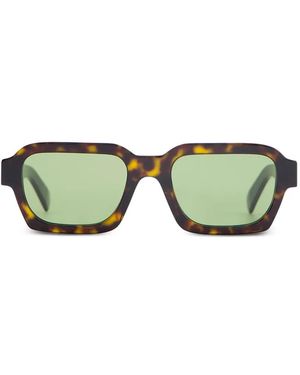 Retrosuperfuture Caro Tortoiseshell-Effect Sunglasses - Green
