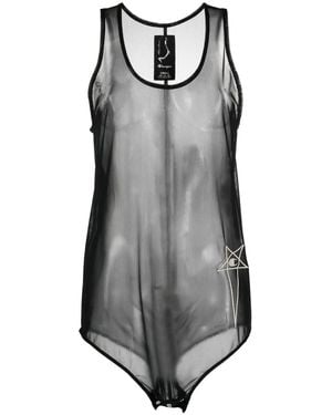 Rick Owens X Champion X Champion Basketball Tank Top - Grey