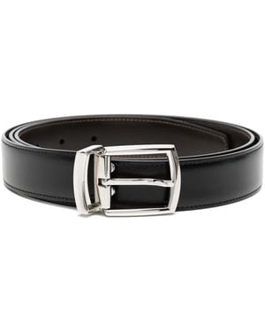 ST Dupont Cinturón reversible - Negro