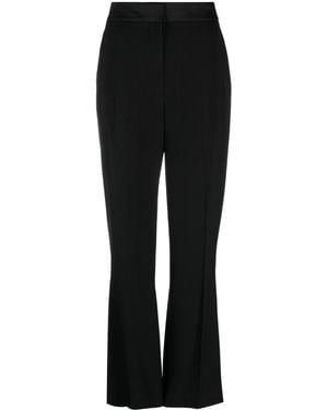 CASABLANCA Tailored Pants With Pleats And Hidden Closure - Black