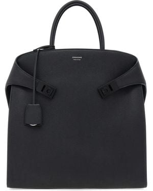 Ferragamo Hug ハンドバッグ - ブラック