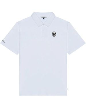 Malbon Golf Fairway Stealie Polo Shirt - Blue