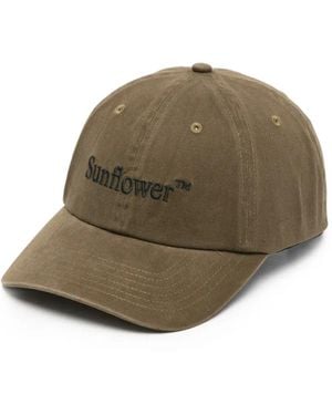 sunflower Logo-Embroidered Baseball Cap - Green