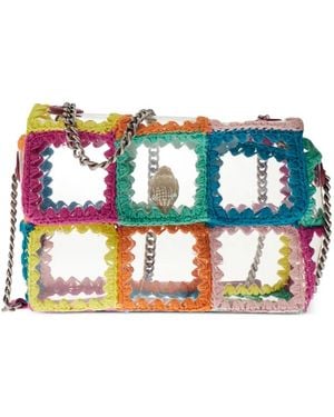 Kurt Geiger Borsa A Spalla Kensington Crochet - Blu