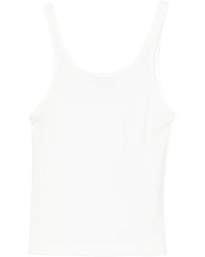 ELEH Square Neck Tank Top - White