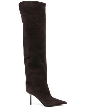 Le Silla 80Mm Knee-High Leather Boots - Black