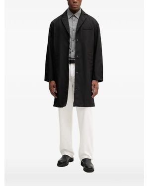 ARMANI EXCHANGE Abrigo Con Botones - Negro